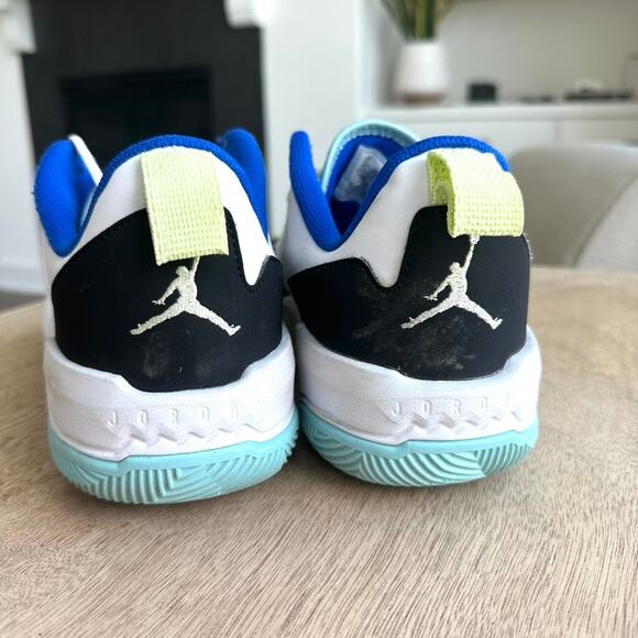 Men's Size 9 Air Jordans One Take White Copa Lime - Very Good Condition - Picture 4 of 9